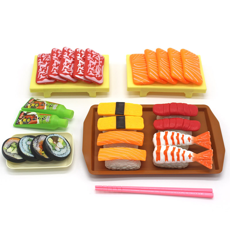 Kitchen Appliances For Kids - 子供シミュレーション食品日本食品ごっこおもちゃごっこ遊び寿司マグロわさび刺身シミュレーション食品おもちゃままごとセット