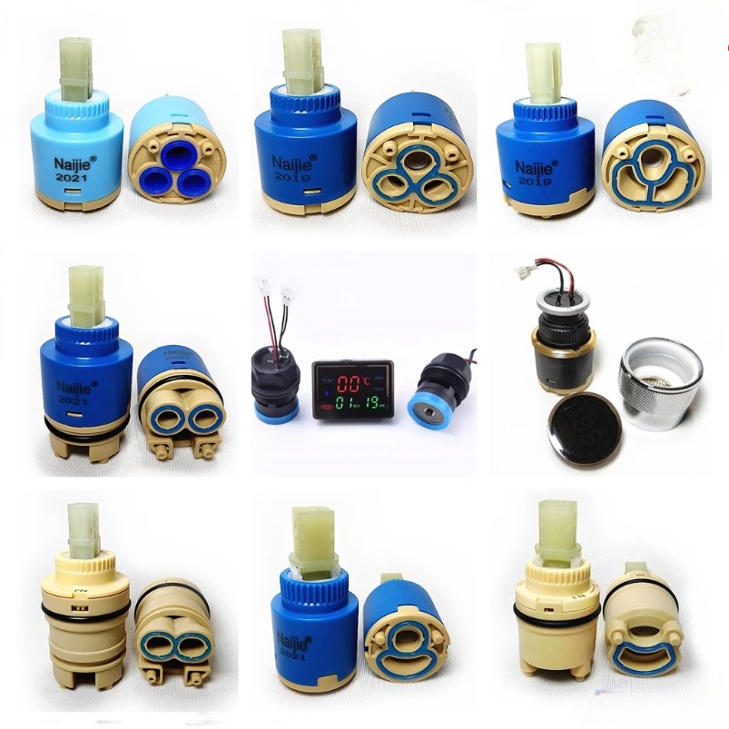 Kitchen Appliances Repair - 1 個 28 ミリメートル/35 ミリメートル/40 ミリメートル水ミキサータップ蛇口カートリッジセラミックスプールバルブコアキッチン浴室洗面器蛇口修理部品