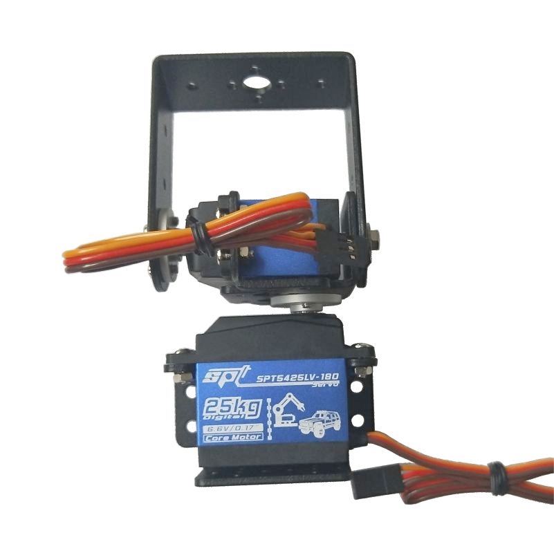 Fondue Set Electric - 2 DOF ロボットパンとチルトサーボブラケットセンサーマウントキット Arduino 互換ロボット MG996