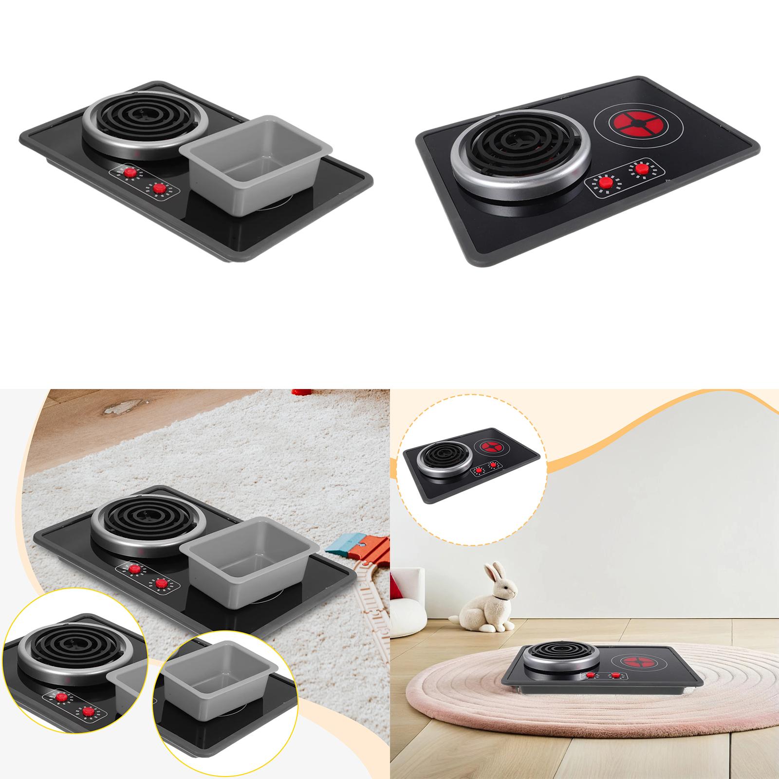 キッズキッチンおもちゃ ストーブおもちゃ ライトとサウンド付 - Kitchen Appliances For Kids のレビューと価格