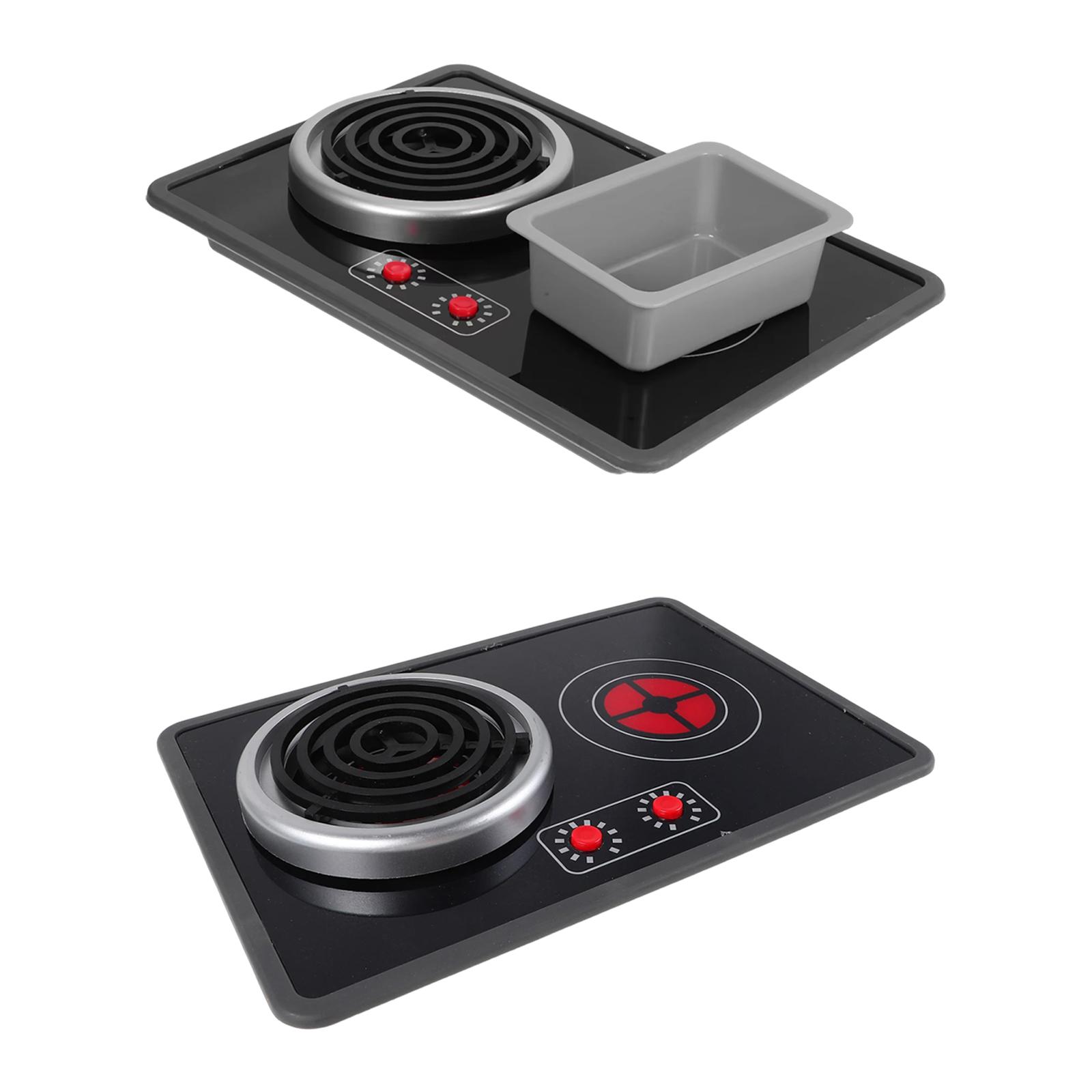 キッズキッチンおもちゃ ストーブおもちゃ ライトとサウンド付 - Kitchen Appliances For Kids のレビューと価格