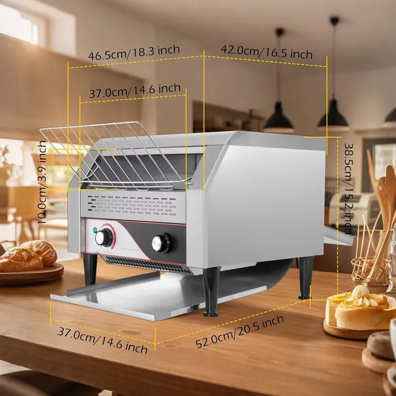 新入荷 自動4枚焼きサンドイッチブレッドトースターメーカー  - Toaster 4 Slice のレビューと価格