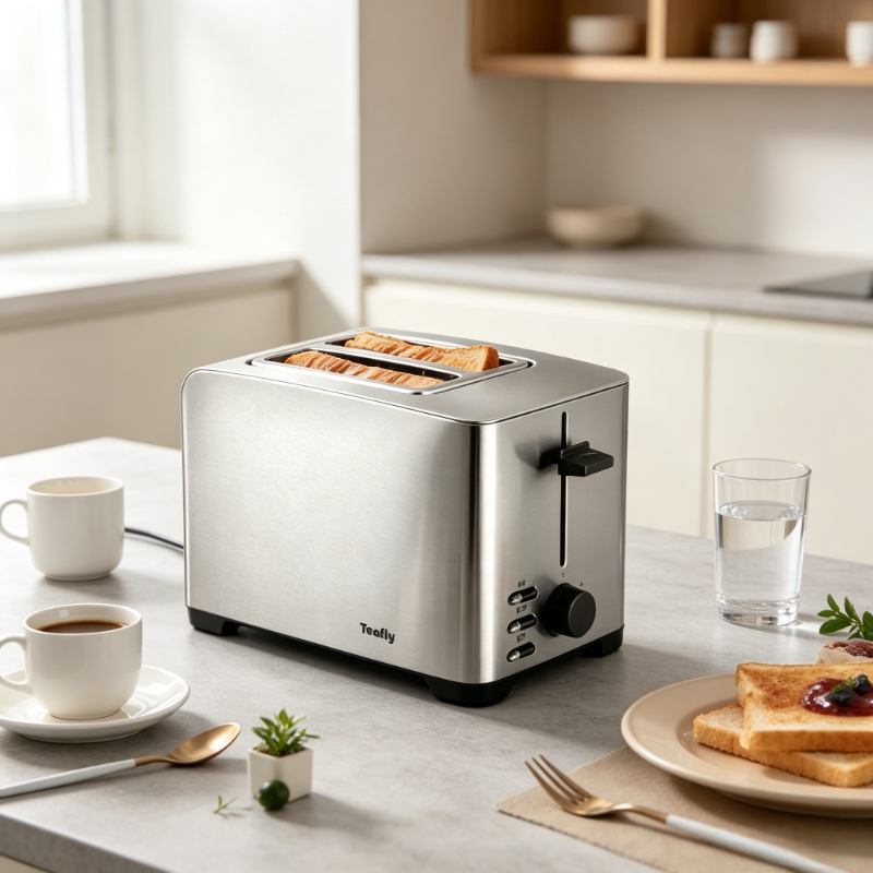ステンレス製2スライストースター、解凍・再加熱・焼き色調整機 - Toaster 4 Slice のレビューと価格