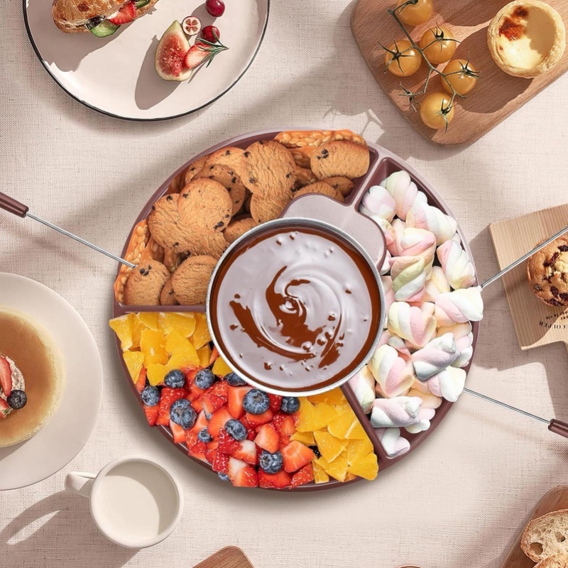 電気チョコレートメルティングポット ステンレス製 25W チ - Fondue Set Electric のレビューと価格