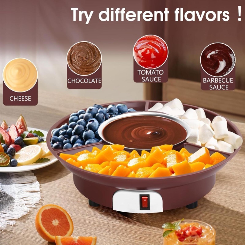 電気チョコレートメルティングポット ステンレス製 25W チ - Fondue Set Electric のレビューと価格