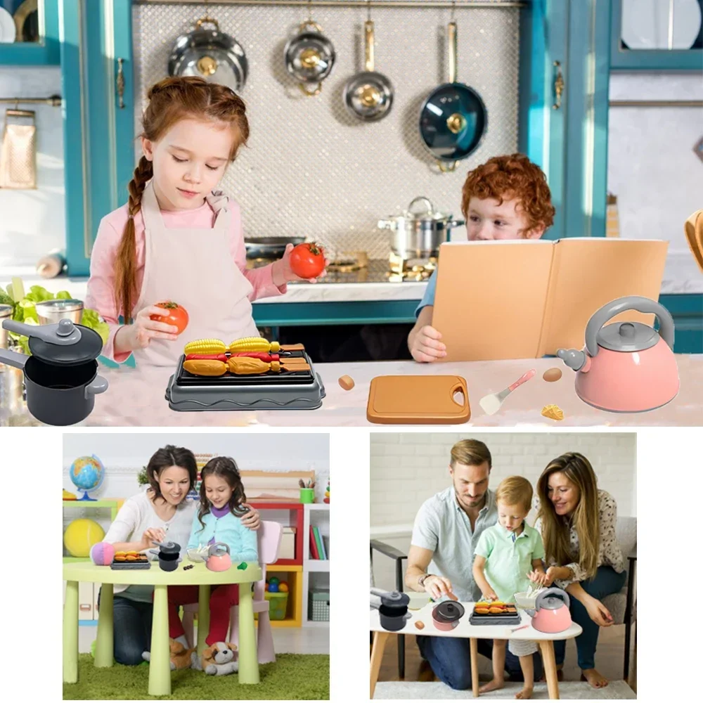 キッズキッチンおもちゃセット 92/69/59 個プレイキッ - Kitchen Appliances For Kids のレビューと価格