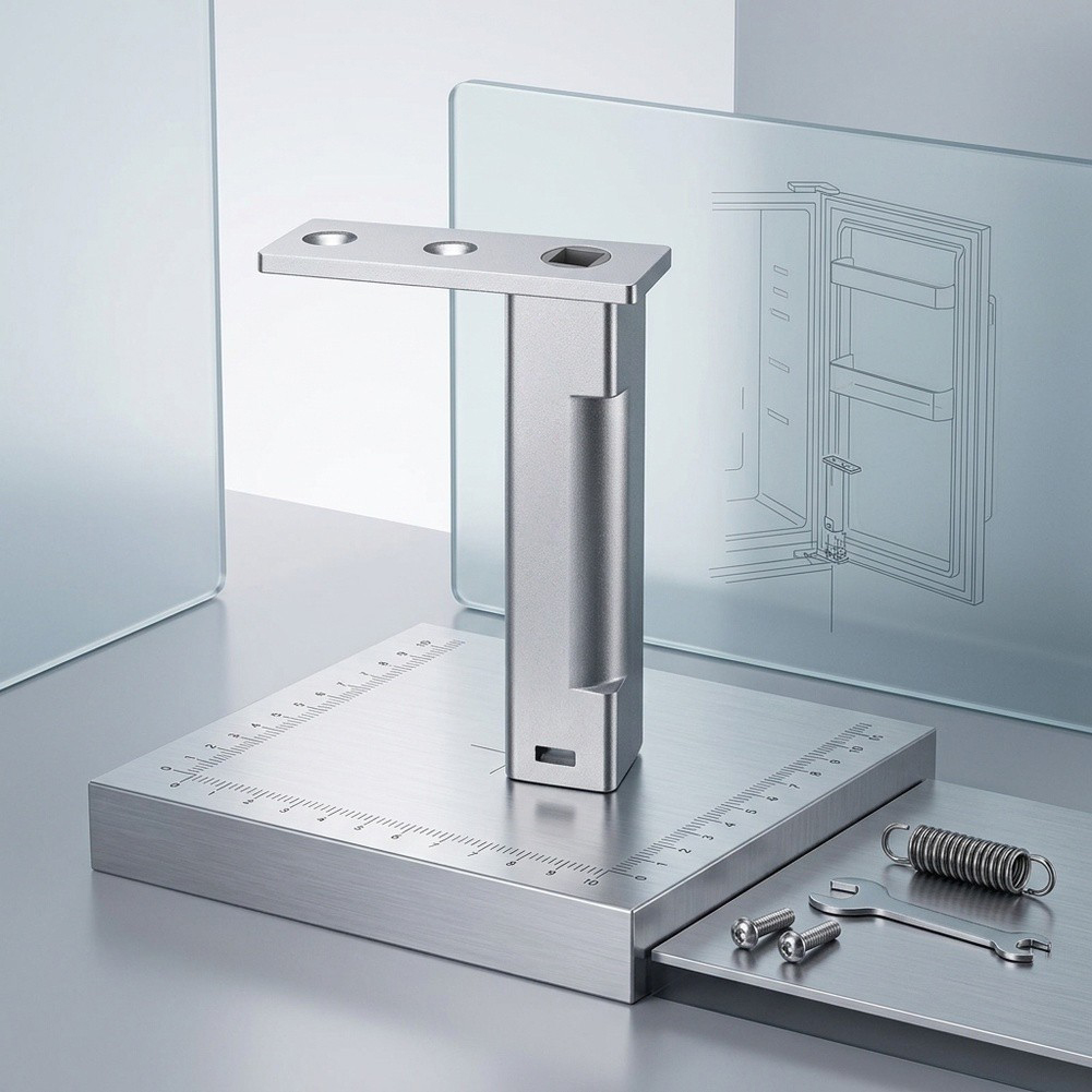 ステンレス製冷蔵庫ドアヒンジ 10x7cm 自動スプリングバ - Kitchen Appliances Repair のレビューと価格