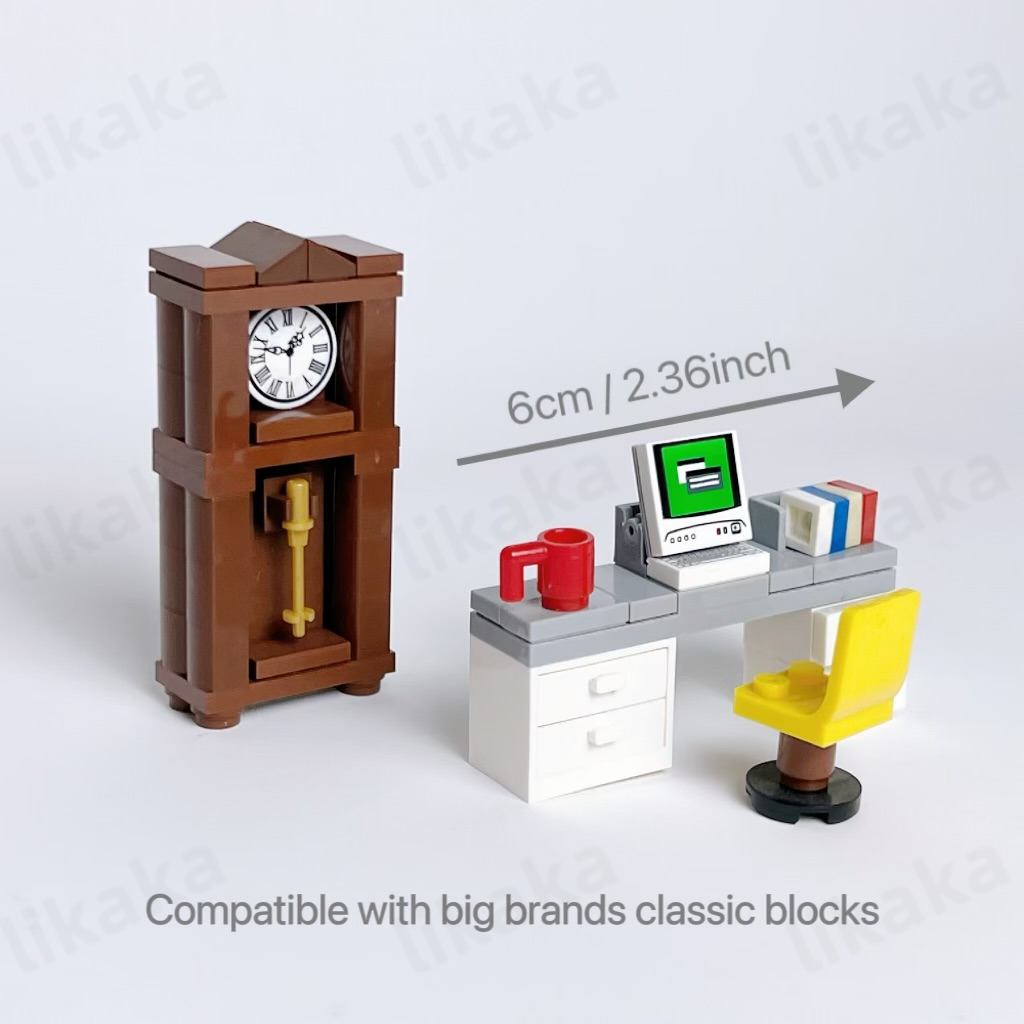 MOC ハウス家具ブロック互換性都市キッチン寝室ビルディング - Kitchen Appliances For Kids のレビューと価格