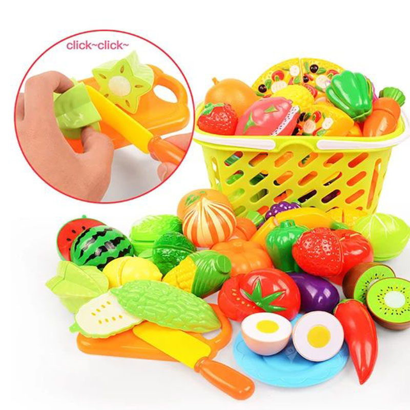 子供用フルーツと野菜のカットおもちゃセット、ごっこ遊び用キッ - Kitchen Appliances For Kids のレビューと価格