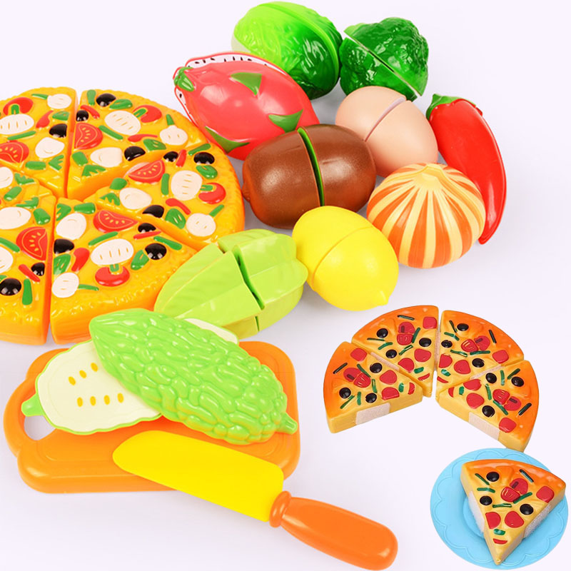 子供用フルーツと野菜のカットおもちゃセット、ごっこ遊び用キッ - Kitchen Appliances For Kids のレビューと価格