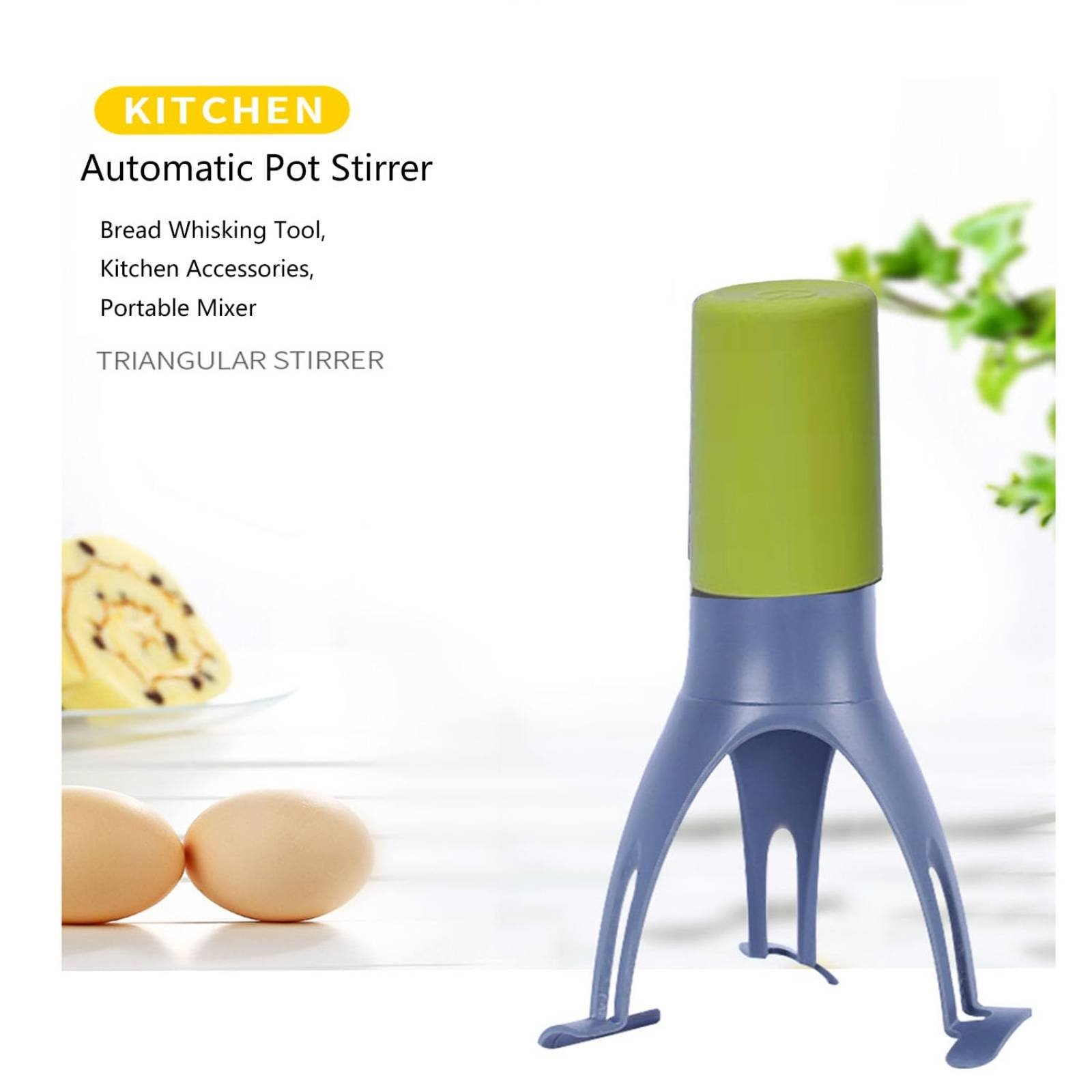 自動三角攪拌機 - ハンズフリー電動卵泡立て器＆キッチンミキ - Kitchen Appliances Sales のレビューと価格