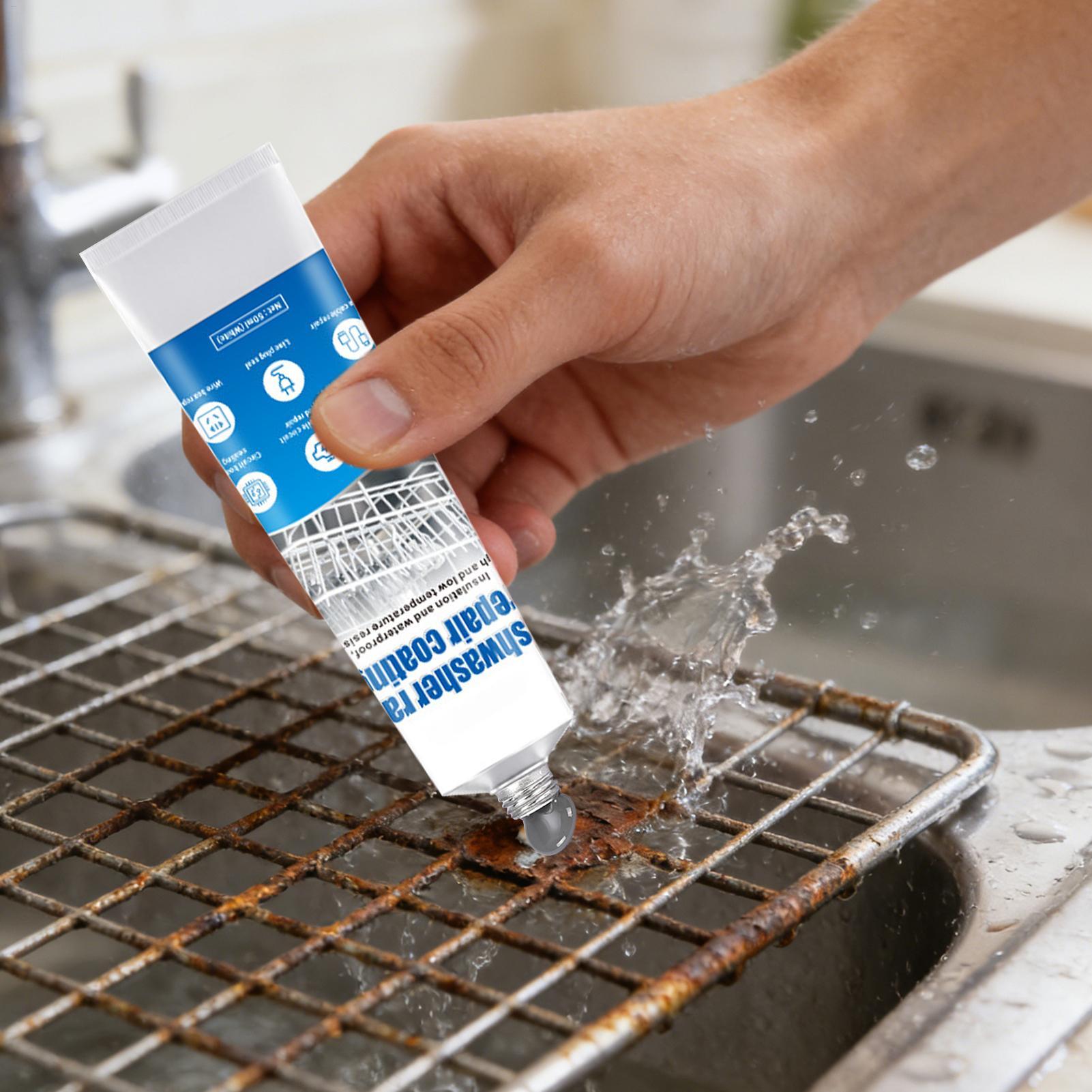 50ml 防錆接着剤 食器洗い機ラック修理用ペイント チップ - Kitchen Appliances Repair のレビューと価格