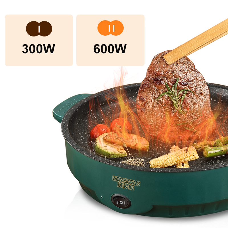 電気マルチクッカー電気フライパン 220V 家庭用バーベキュ - Fondue Set Electric のレビューと価格