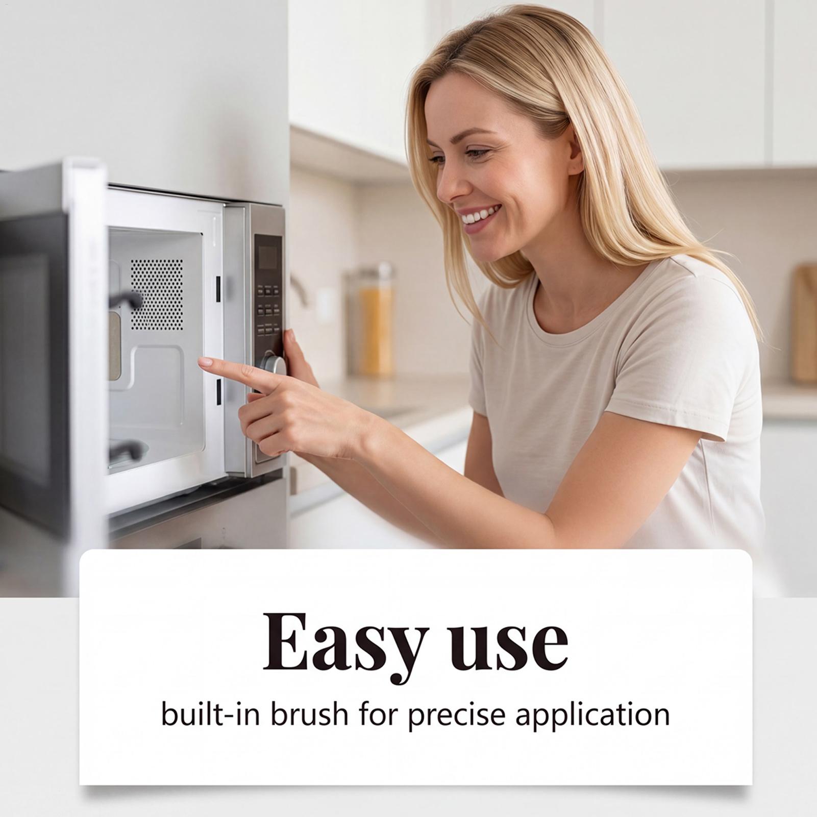 電子レンジ内部塗装用塗料 30ml 家電修理タッチアップ 高 - Kitchen Appliances Repair のレビューと価格
