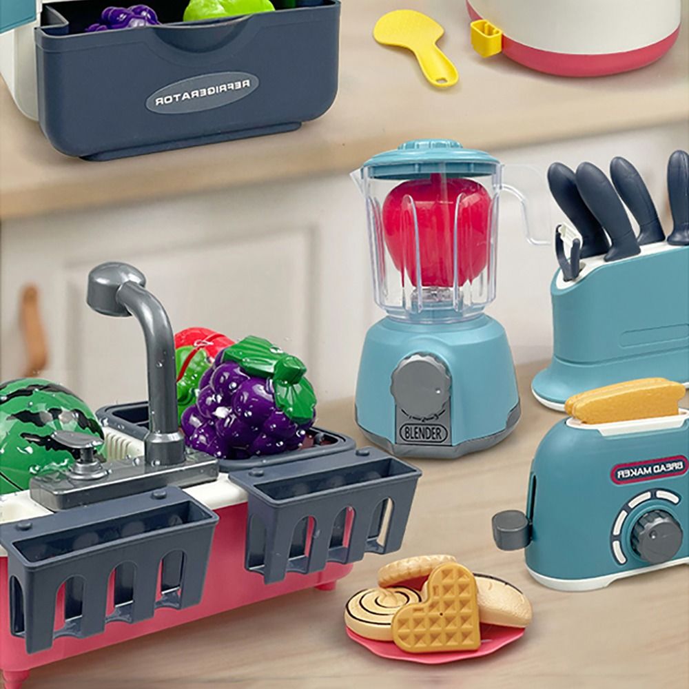 面白い多色クッキングプレイセットプラスチック製電子レンジベー - Kitchen Appliances For Kids のレビューと価格