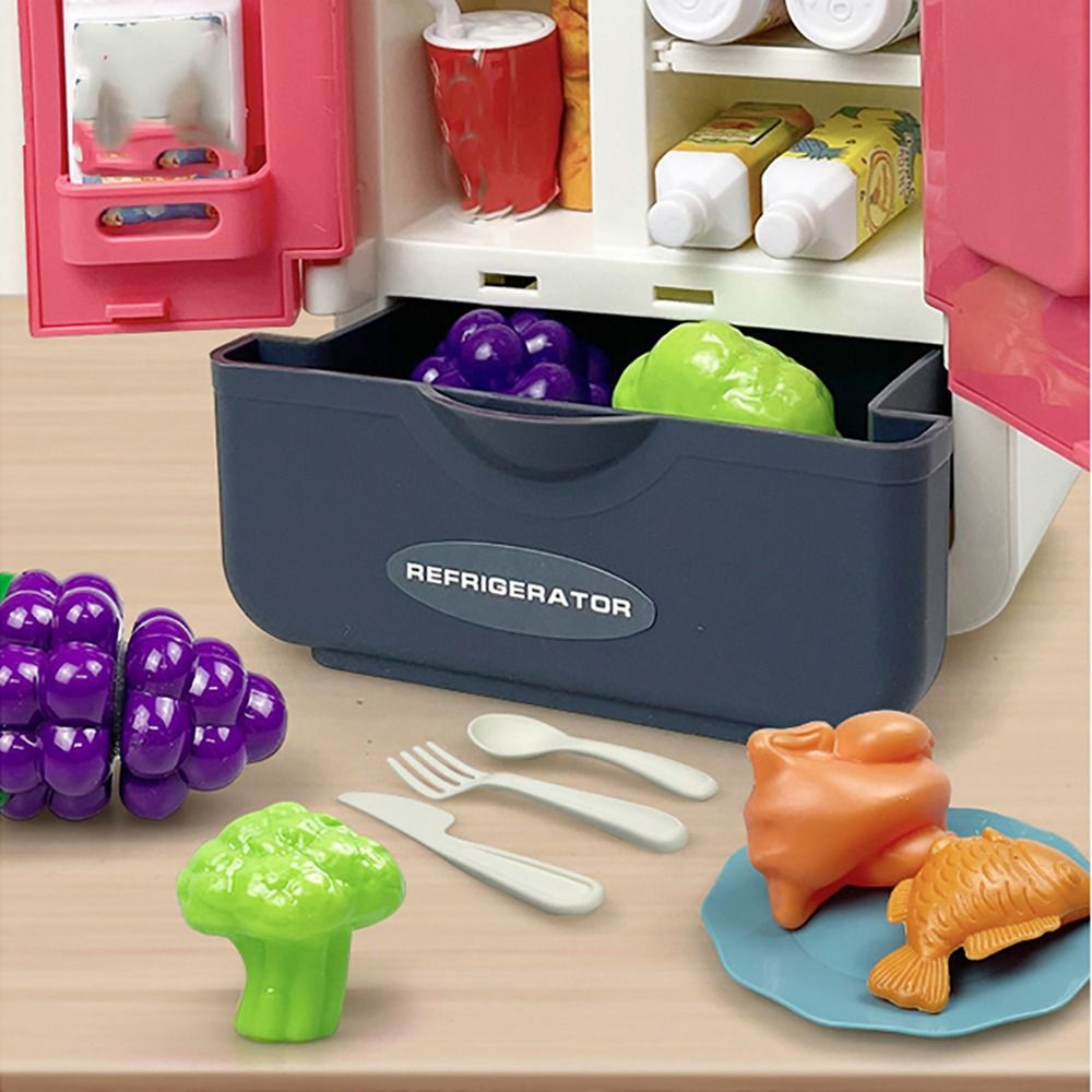 面白い多色クッキングプレイセットプラスチック製電子レンジベー - Kitchen Appliances For Kids のレビューと価格