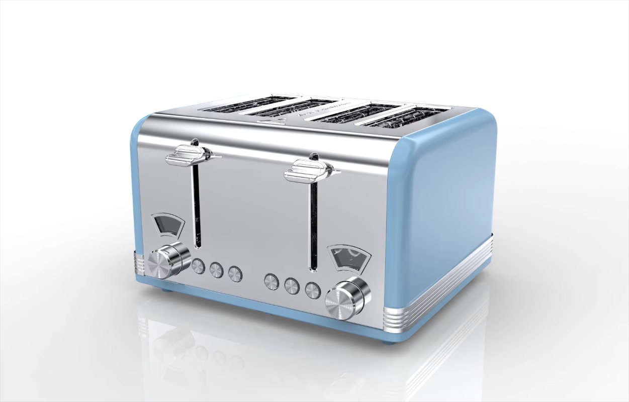 4枚焼きエクストラワイドスロットブレッドトースター 再加熱・ - Toaster 4 Slice のレビューと価格