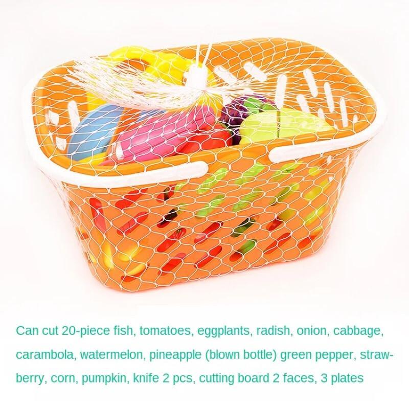 カッティングプレイフードセット 子供用 シミュレーション キ - Kitchen Appliances For Kids のレビューと価格