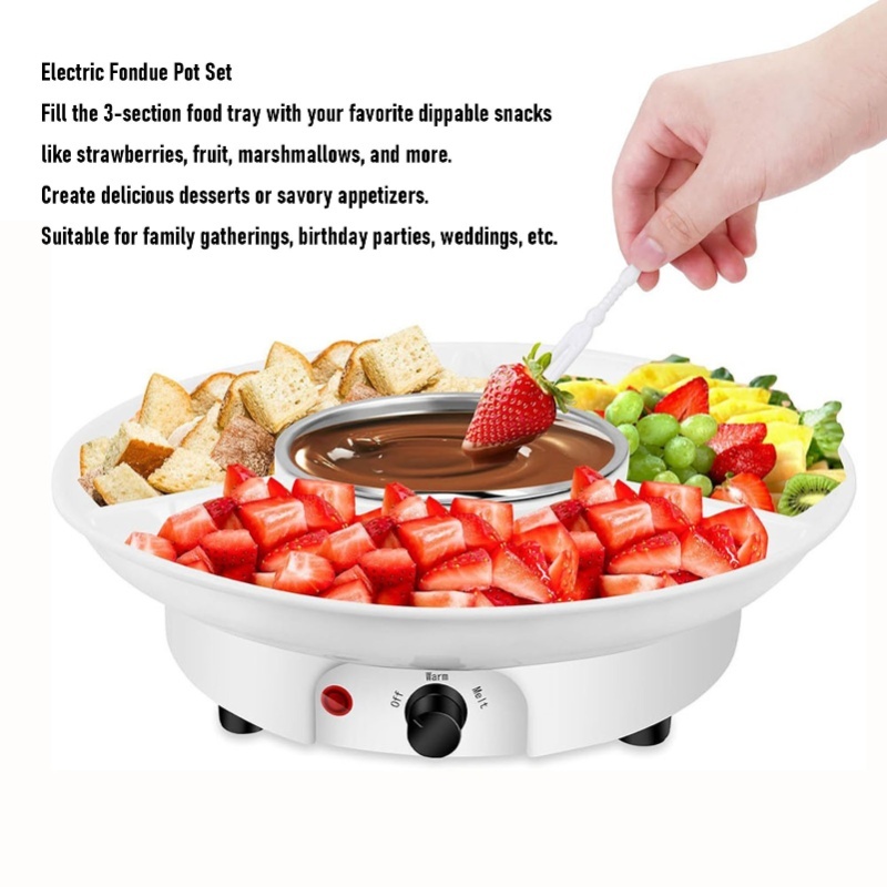 電気フォンデュポットセット チョコレートフォンデュキット 取 - Fondue Set Electric のレビューと価格