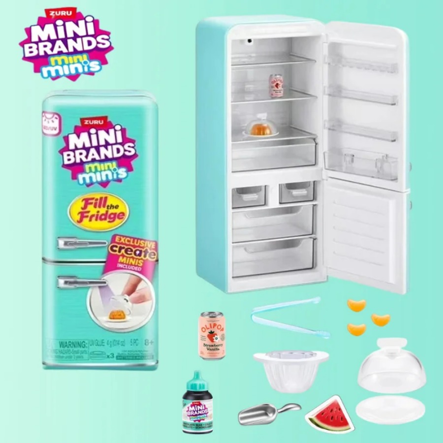 ZURU 5サプライズミニフリッジボールシリーズ ブラインド - Kitchen Appliances For Kids のレビューと価格